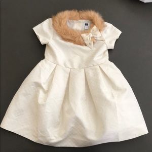 Toddler Cream Dress